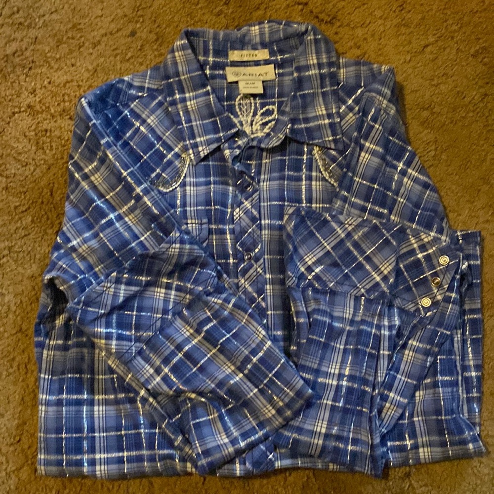 Ariat button up size md